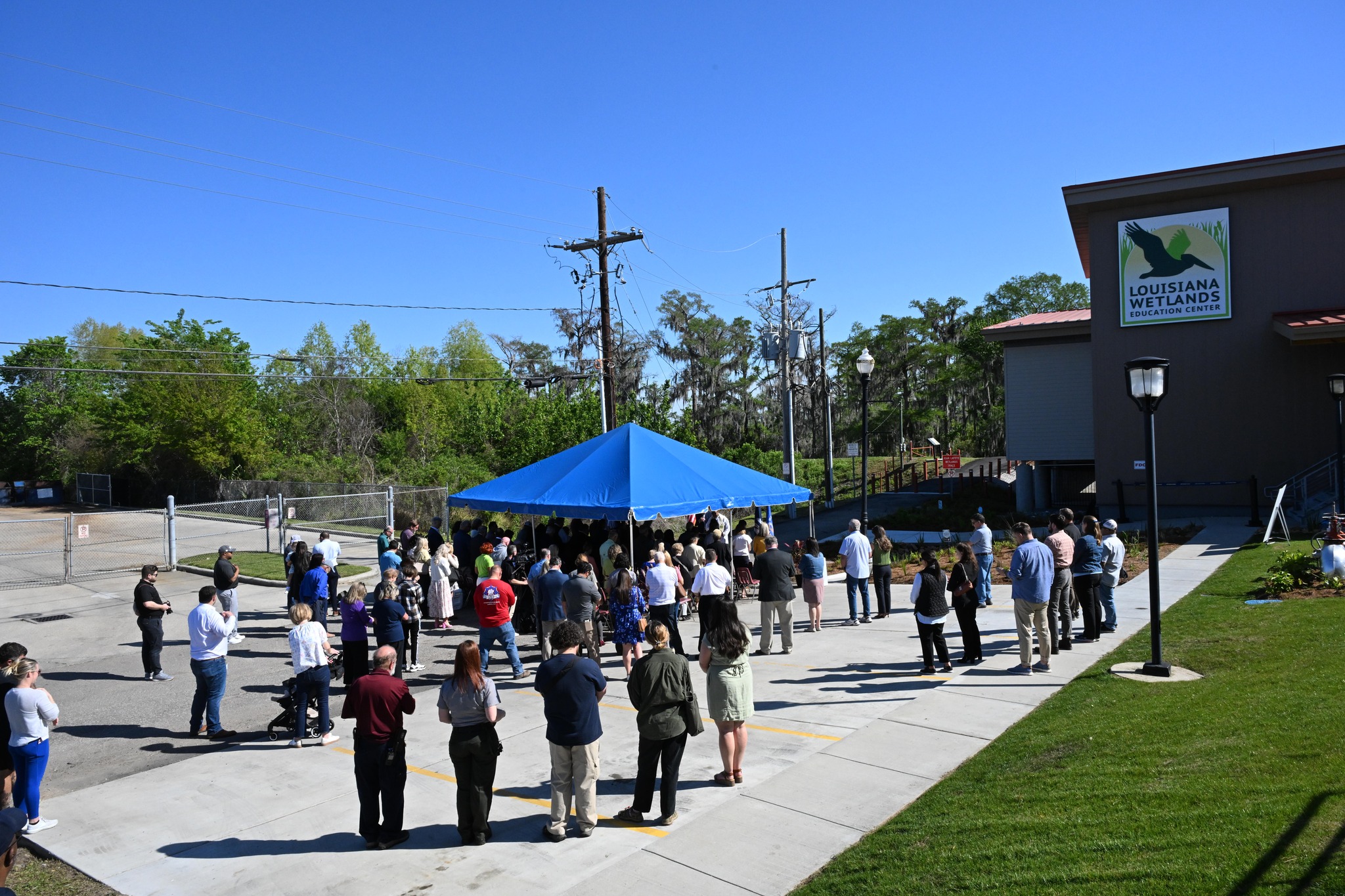 Louisiana Wildlife Education Center opening celebration