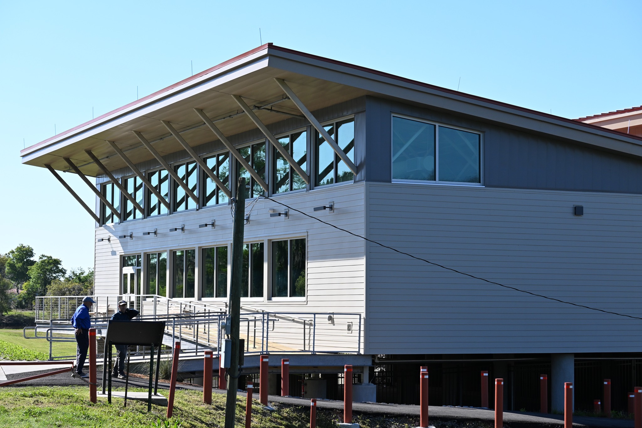 Louisiana Wetlands Educational Center building